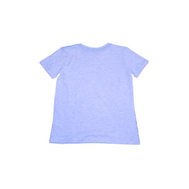 POLERA MANGA CORTA NIÑO PILLÍN PVW653GRI GRIS - 4