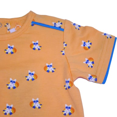 POLERA MANGA CORTA NIÑO PILLÍN PVW644NAR BEBE NARANJA - 2