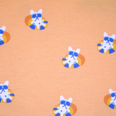 POLERA MANGA CORTA NIÑO PILLÍN PVW644NAR BEBE NARANJA - 3