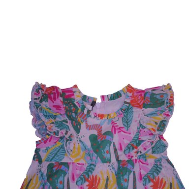 VESTIDO BEBE NIÑA NARANJA PILLIN - 2
