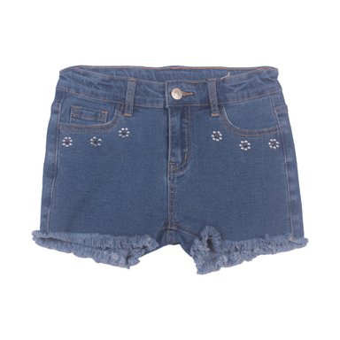 SHORT NIÑA PILLÍN AZUL PVW713AZU - 1