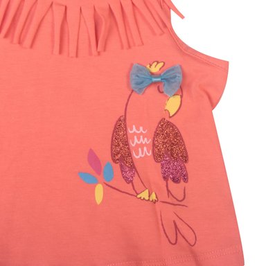 POLERA NIÑA PILLÍN PVW635COR BEBE CORAL - 2