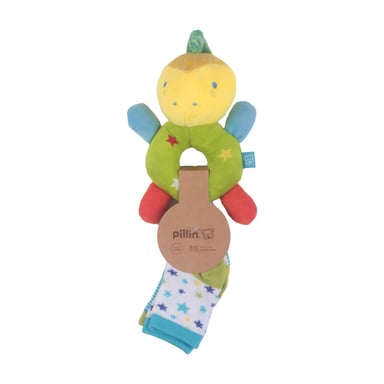 CALCETÍN NIÑO PILLÍN AMARILLO PRW165AMA PELUCHE BEBE - 1