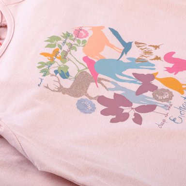 POLERA MANGA LARGA NIÑA ROSADO PILLIN - 2