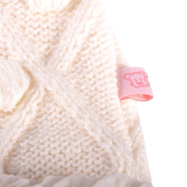 GORRO BEBÉ NIÑA PILLÍN CRUDO PAX918CRU - 2