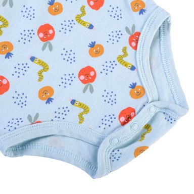 SET 2 PZAS BODY ORGÁNICO MANGA LARGA BEBÉ NIÑO MULTICOLOR PILLIN - 3