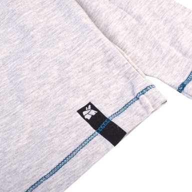 POLERA MANGA LARGA NIÑO PILLÍN PVX627MLG GRIS CLARO - 3