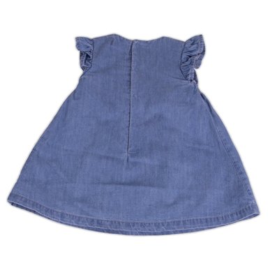 VESTIDO ALGODON NIÑA PILLIN DENIM PVY713-23DEN BEBE - 3