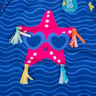 POLERA UV NIÑA AZUL PILLIN - 3