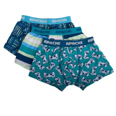 SET BOXER NIÑO PILLÍN MULTICOLOR PRW136SUR 3 PZAS - 1