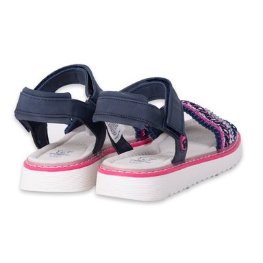 SANDALIAS NIÑA PILLÍN PZA412-24AZU AZUL - 4