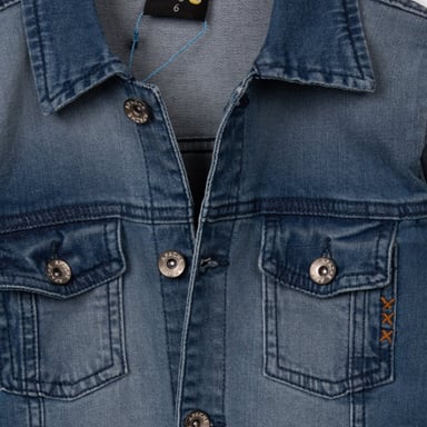CHAQUETA NIÑO DENIM PILLIN (PVC719-25DEN3) - 2