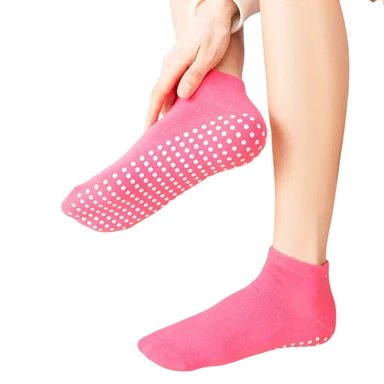 3 PARES DE CALCETAS DEPORTIVAS MUJER - TOBILLERAS ANTIDESLIZANTES - FITNES - YOGA - DANZA - 1