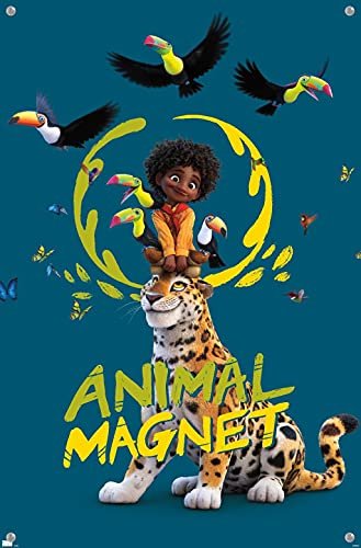 DISNEY ENCANTO - PÓSTER DE PARED CON IMÁN DE ANIMALES - 4