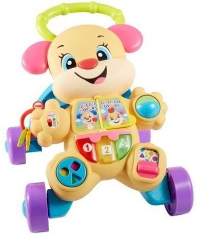 FISHER-PRICE LAUGH & LEARN SMART STAGES APRENDE CON SIS WALKER JUGUETE MUSICAL PARA BEBÉS - 1