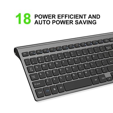 TECLADO INALÁMBRICO J JOYACCESS JJOYACCESS 2.4 G DELGADO Y COMPACTO - 2