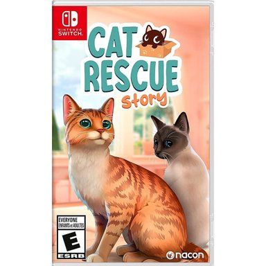 JUEGO NINTENDO SWITCH MAXIMUM GAMES HISTORIA DE RESCATE DE GATOS - 1