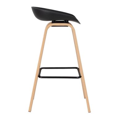 PACK 2 TABURETES BAR NORDICO VIGGO 75 CM | EXTERIOR NEGRO - 7