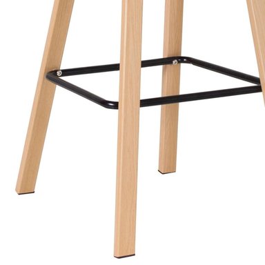 PACK 2 TABURETES BAR NORDICO VIGGO 75 CM | EXTERIOR NEGRO - 9