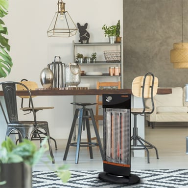 ESTUFA ELÉCTRICA CALMA ECO CARBÓN EC1000 - 500/1000 W - 3