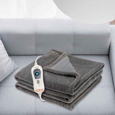 MANTA TÉRMICA ELÉCTRICA CALMA SOFTY FLEECE 150X100 CM - 3