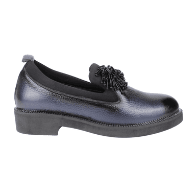 ZAPATO EXS SLIP ON CUERO AZUL - 1