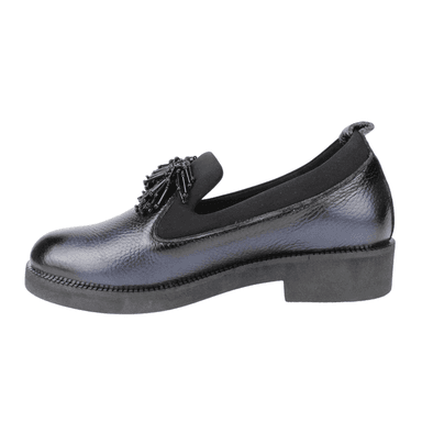 ZAPATO EXS SLIP ON CUERO AZUL - 3