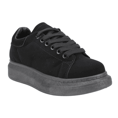 ZAPATILLAS MUJER NEW WALK URBANAS NEGRO PLATAFORMA - 2