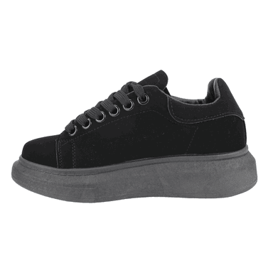 ZAPATILLAS MUJER NEW WALK URBANAS NEGRO PLATAFORMA - 3