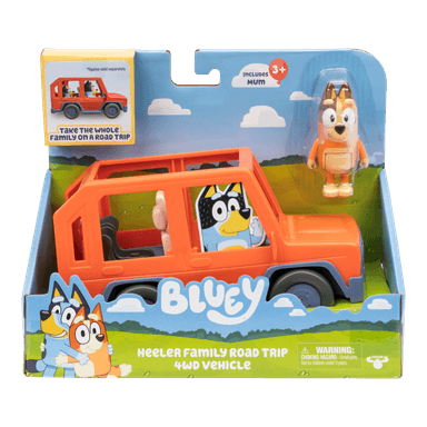 VEHICULO FAMILIAR CON FIGURA DE MAMA CHILLY BLUEY - 1