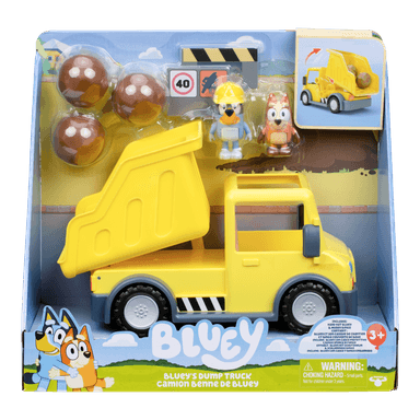 CAMION CON PALANCA ACCESORIOS Y FIGURAS BLUEY - 1