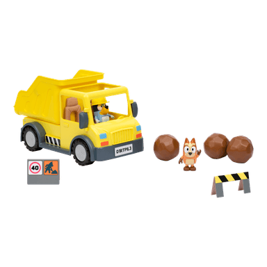 CAMION CON PALANCA ACCESORIOS Y FIGURAS BLUEY - 3