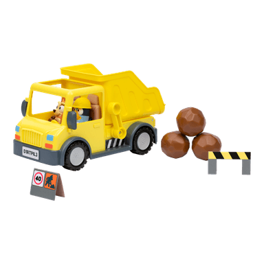 CAMION CON PALANCA ACCESORIOS Y FIGURAS BLUEY - 4