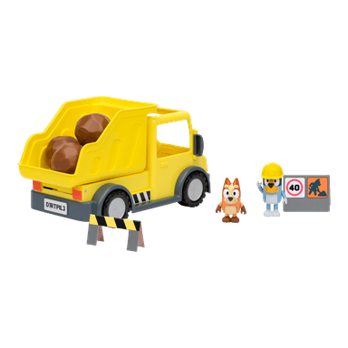 CAMION CON PALANCA ACCESORIOS Y FIGURAS BLUEY - 5