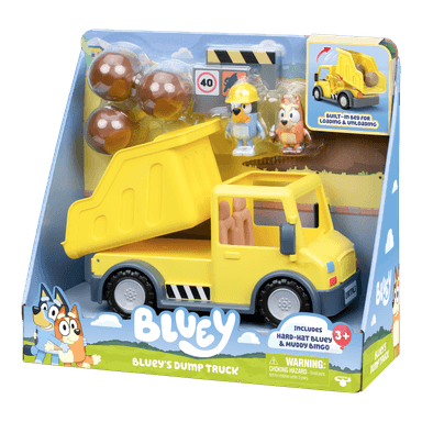 CAMION CON PALANCA ACCESORIOS Y FIGURAS BLUEY - 6
