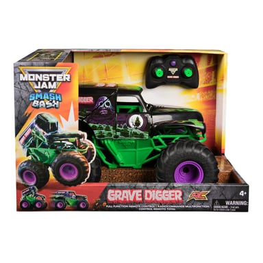 CAMION A CONTROL REMOTO GRAVE DIGGER RC MONSTER JAM - 1