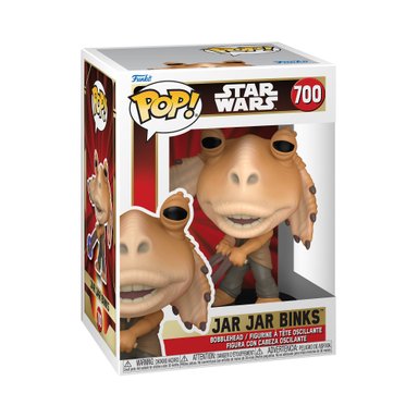 FUNKO POP MULTICOLOR JAR JAR BINKS STAR WARS - 700 - 2