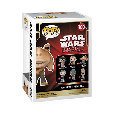FUNKO POP MULTICOLOR JAR JAR BINKS STAR WARS - 700 - 3