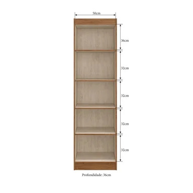 CLÓSET AMUV ALACENA MDP 2 PUERTAS BLANCO ZAPATERA - 3