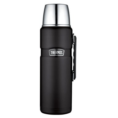TERMO LIQUIDO THERMOS KING 2.0L ACERO INOXIDABLE NEGRO - 1