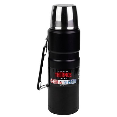 TERMO LIQUIDO THERMOS KING 2.0L ACERO INOXIDABLE NEGRO - 4