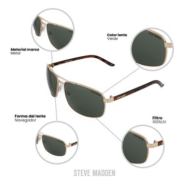 LENTES DE SOL STEVE MADDEN X17114 - 3