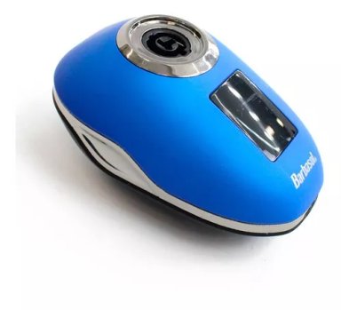 MÁQUINA BARBASOL AFEITAR CABEZA GIRATORIA RECARGABLE USB AZUL - 5