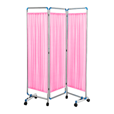 BIOMBO COSMETICAVAL CLÍNICO PLEGABLE 3 CUERPOS PORTÁTIL - 2