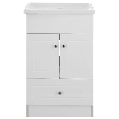 MUEBLE VANITORIO DOMSA 50CM BLANCO B-50-PH (NO INCLUYE CUBIERTA) - 2