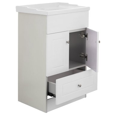 MUEBLE VANITORIO DOMSA 50CM BLANCO B-50-PH (NO INCLUYE CUBIERTA) - 4