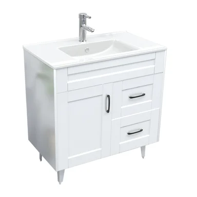 MUEBLE VANITORIO DOMSA 80SK BLANCO (NO INCLUYE CUBIERTA) / 80CM - 3