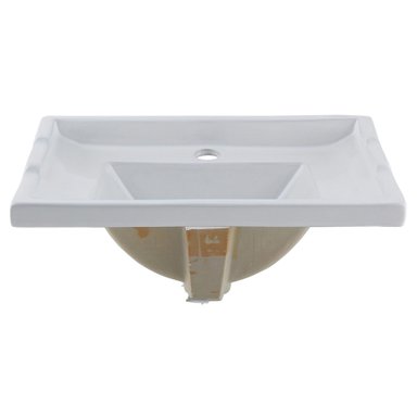 CUBIERTA DE LOZA LAVAMANOS DOMSA F-60 / 60X47X20CM - 1