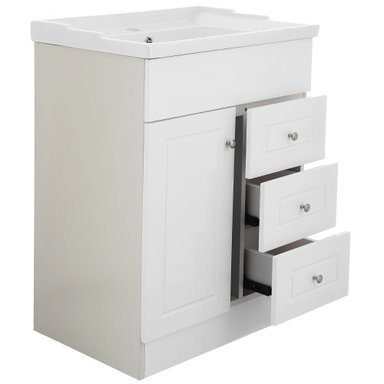 KIT DOMSA MUEBLE VANITORIO B60-PHNB + F-60/60 X 80 X 47 CM BLANCO - 4