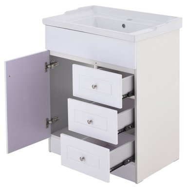 KIT DOMSA MUEBLE VANITORIO B70-PHNB + F-70/70 X 80 X 47 CM BLANCO - 3